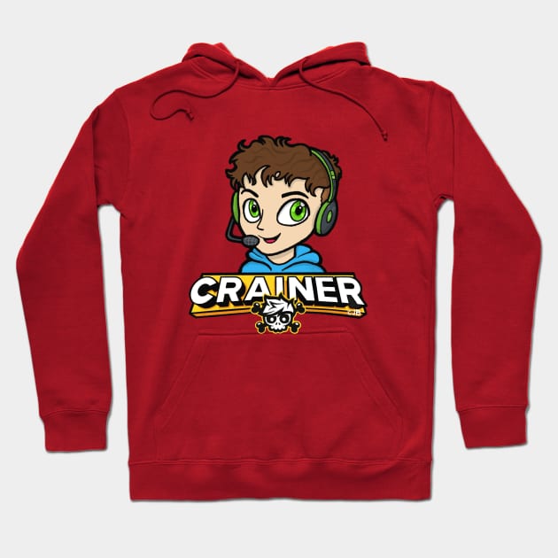 Crainer Cartoon Portrait Hoodie by Sketchy